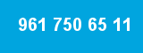 961 750 65 11